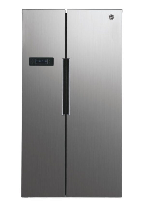 Hoover 521L No Frost, American Fridge Freezer 521L Silver – HHSBSO6174XK