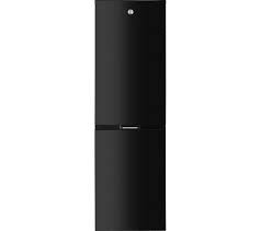 HOOVER BLACK FROST FREE FRIDGE FREEZER HOCH1T518EBK