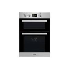 Indesit Aria IDD 6340 IX Electric Double Built-in Oven in Stainless Steel