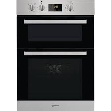 Indesit Double Built In Oven IDD6340IX