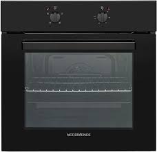 Nordmende SO106BL 65L Single Fan Oven - Black Glass