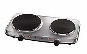 RUSSELL HOBBS 2 RING HOT PLATE STAINLESS STEEL